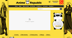 Desktop Screenshot of animerepublic.co.uk