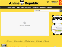 Tablet Screenshot of animerepublic.co.uk